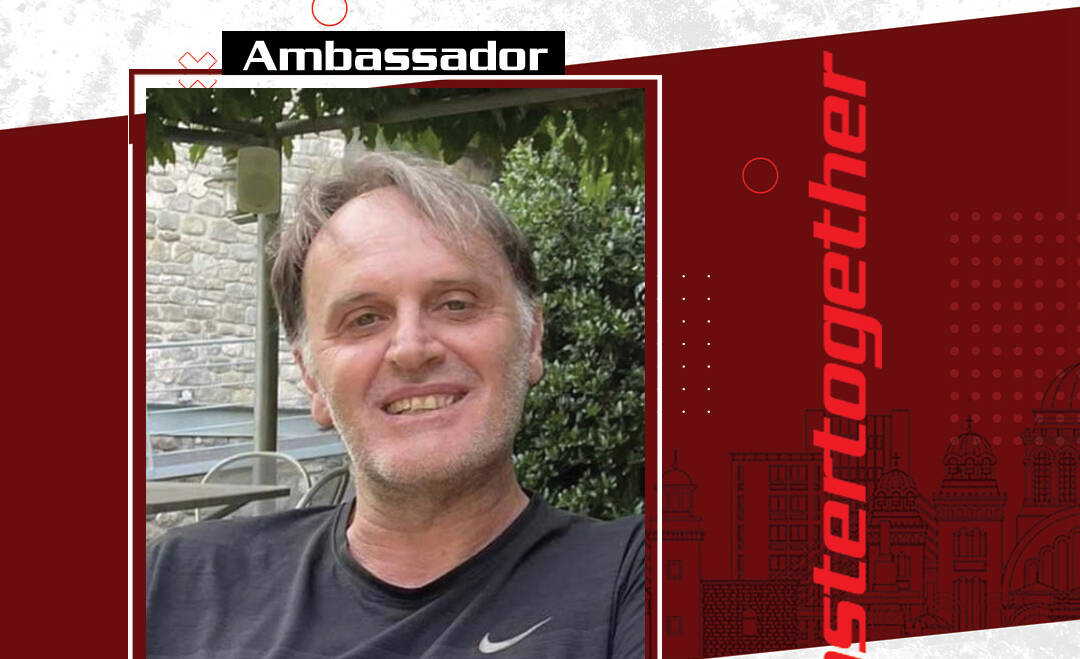 Alexis Gotsis ambassador of the 1st International Patras Half Marathon